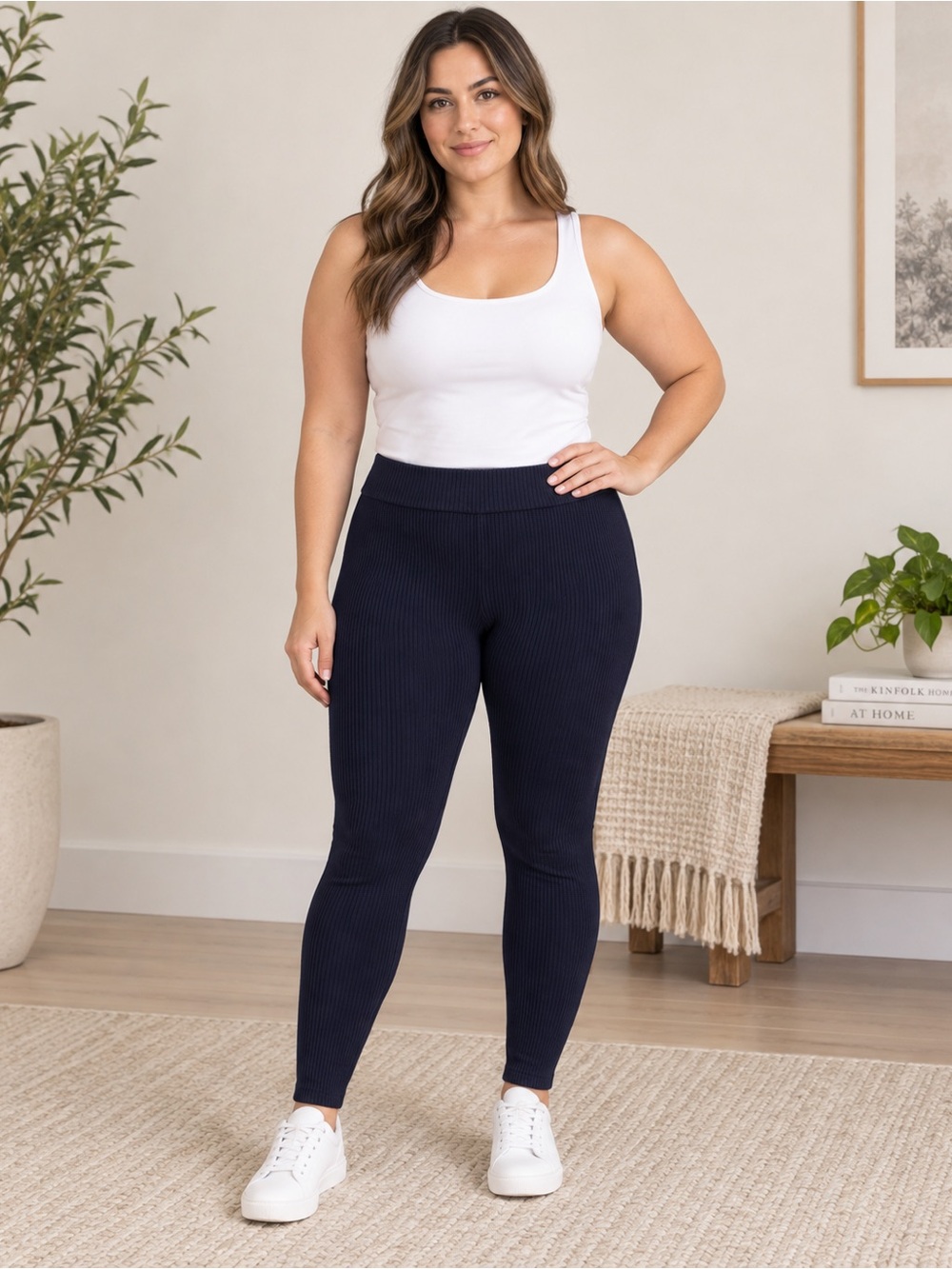 Madewell ribbed sweater leggings